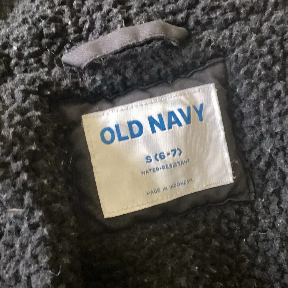 Old Navy Hooded Zip-Front Water-Resistant Jacket